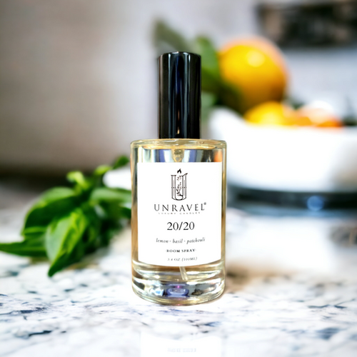 Unravel Luxury Candles 20/20 Room Spray: Indulgent Aromas for a