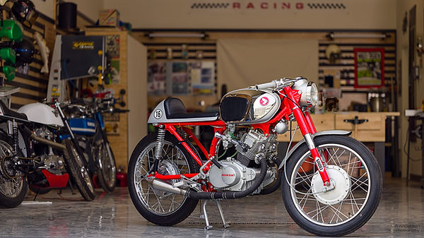 1965 Honda CB160 Cafe Motorcycle