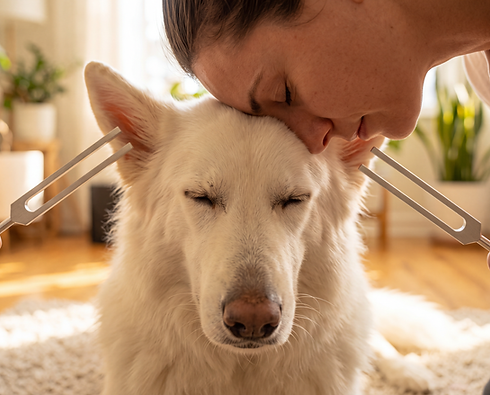 Firefly_Gemini Flash_Photorealistic image of a fluffy white dog (White Swiss Shepherd styl