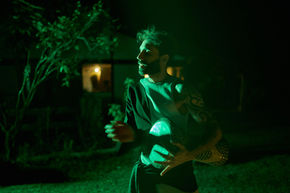 Experiência fotográfica noturna para profissionais do desenvolvimento humano e espiritualidade.