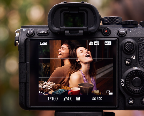 Firefly_Gemini Flash_A hyper-realistic close-up of a Sony A7RV camera LCD screen. On the b