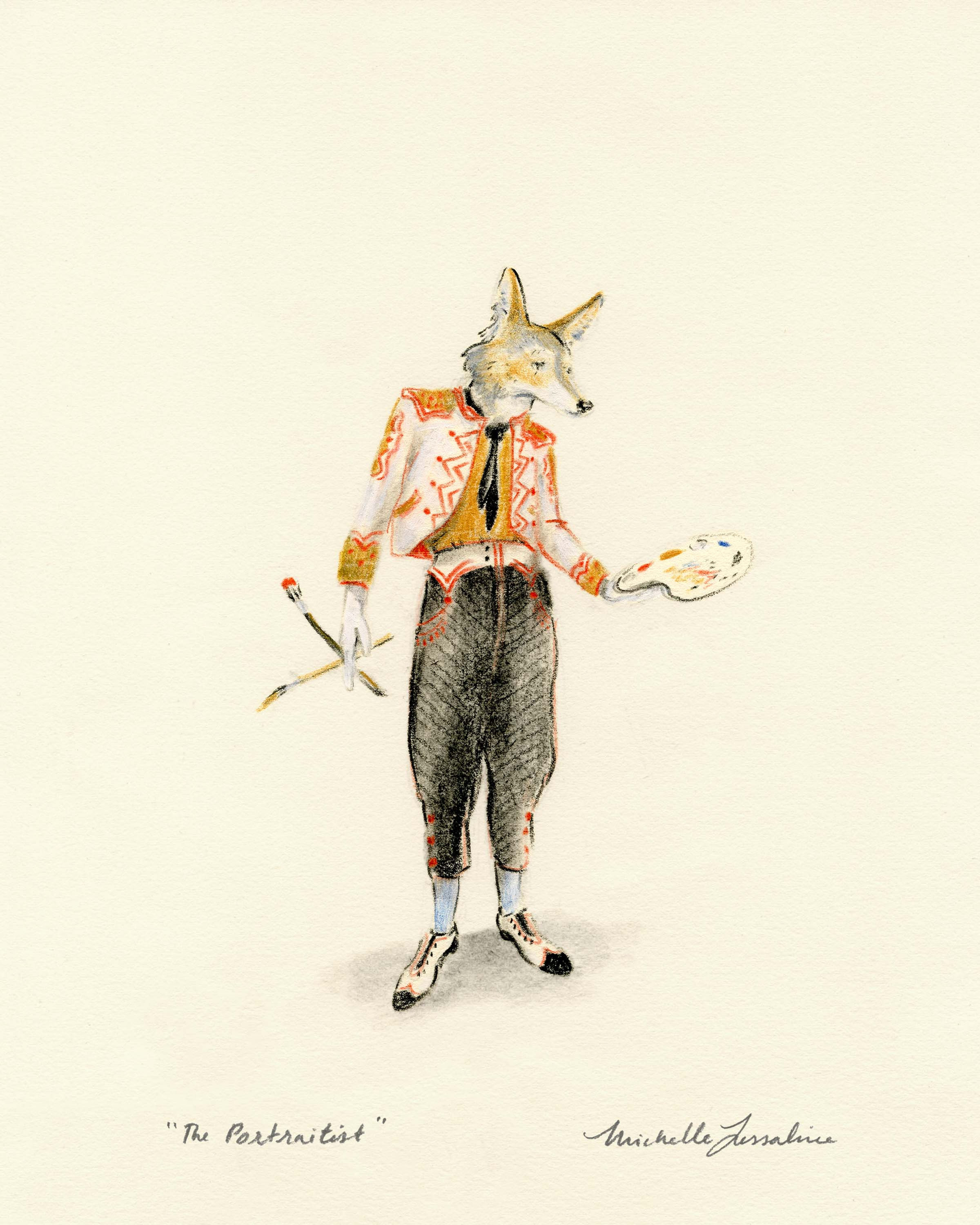 "The Portraitist" 8x10 print