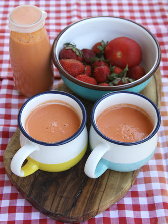 Strawberry Gazpacho // Çilekli Gazpacho
