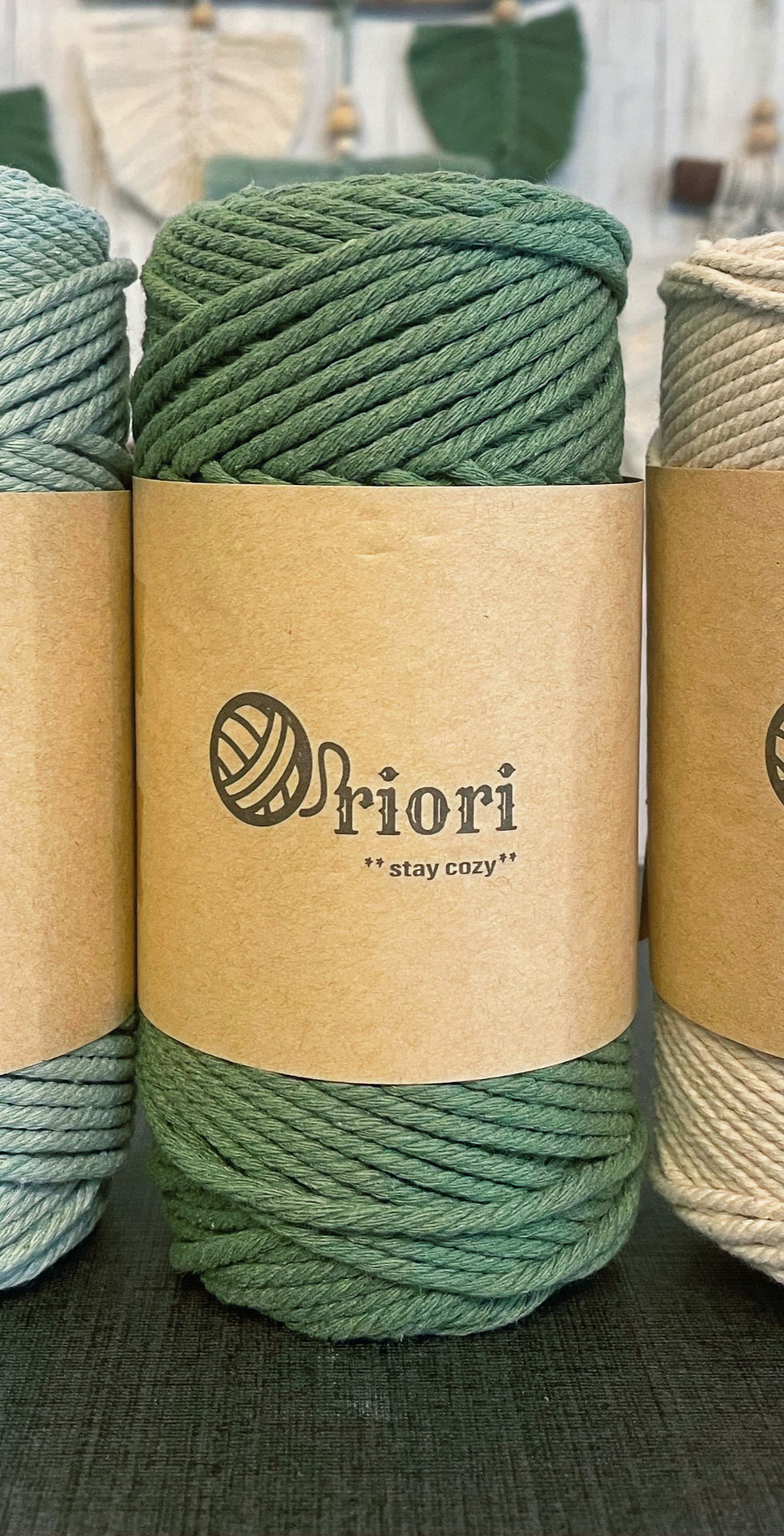 Macrame Rope Green