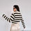 Küçük resim: Çizgili Triko Hirka