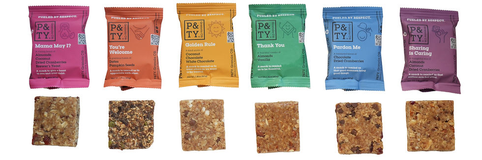 The foundation is the same across everything we make. But each bar has its own character — built around ingredients chosen intentionally, not randomly. Here's what sets each one apart.