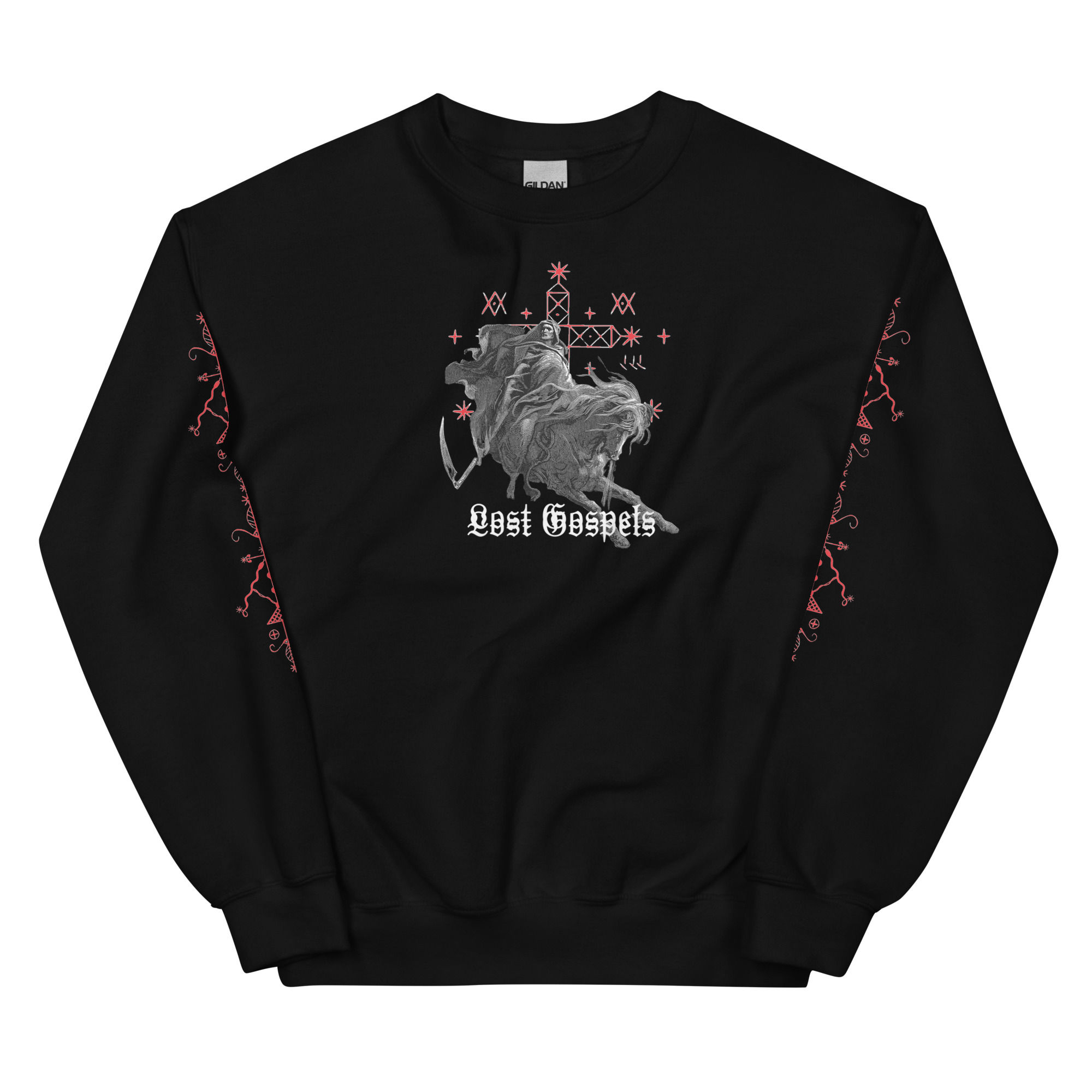 Lost Gospels - Unisex Sweatshirt (Trashed Red)