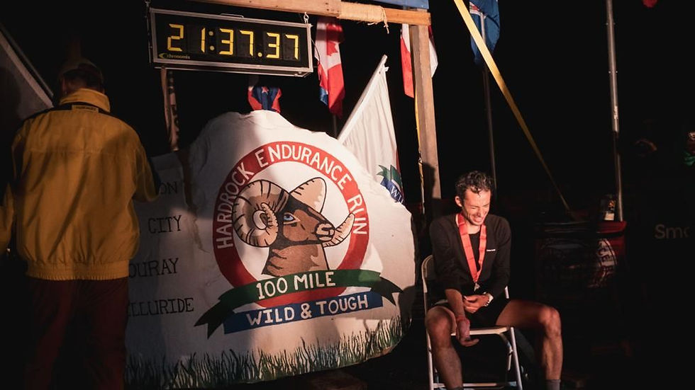 Killian jornet hardrock 100 2022 finish