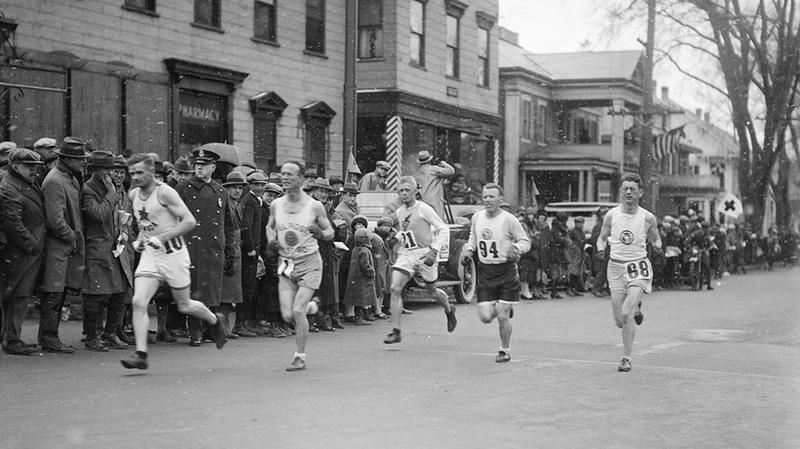 Runners Boston Marathon 1900