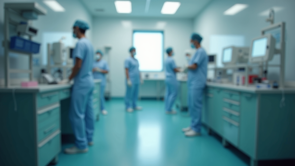 Vista cercana de equipo médico avanzado en laboratorio