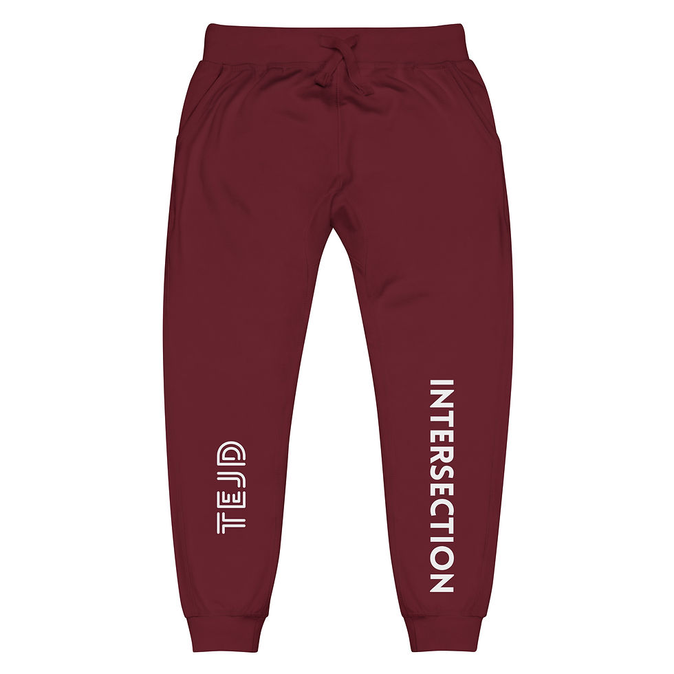 Thumbnail: TEJD/Intersection Unisex fleece sweatpants