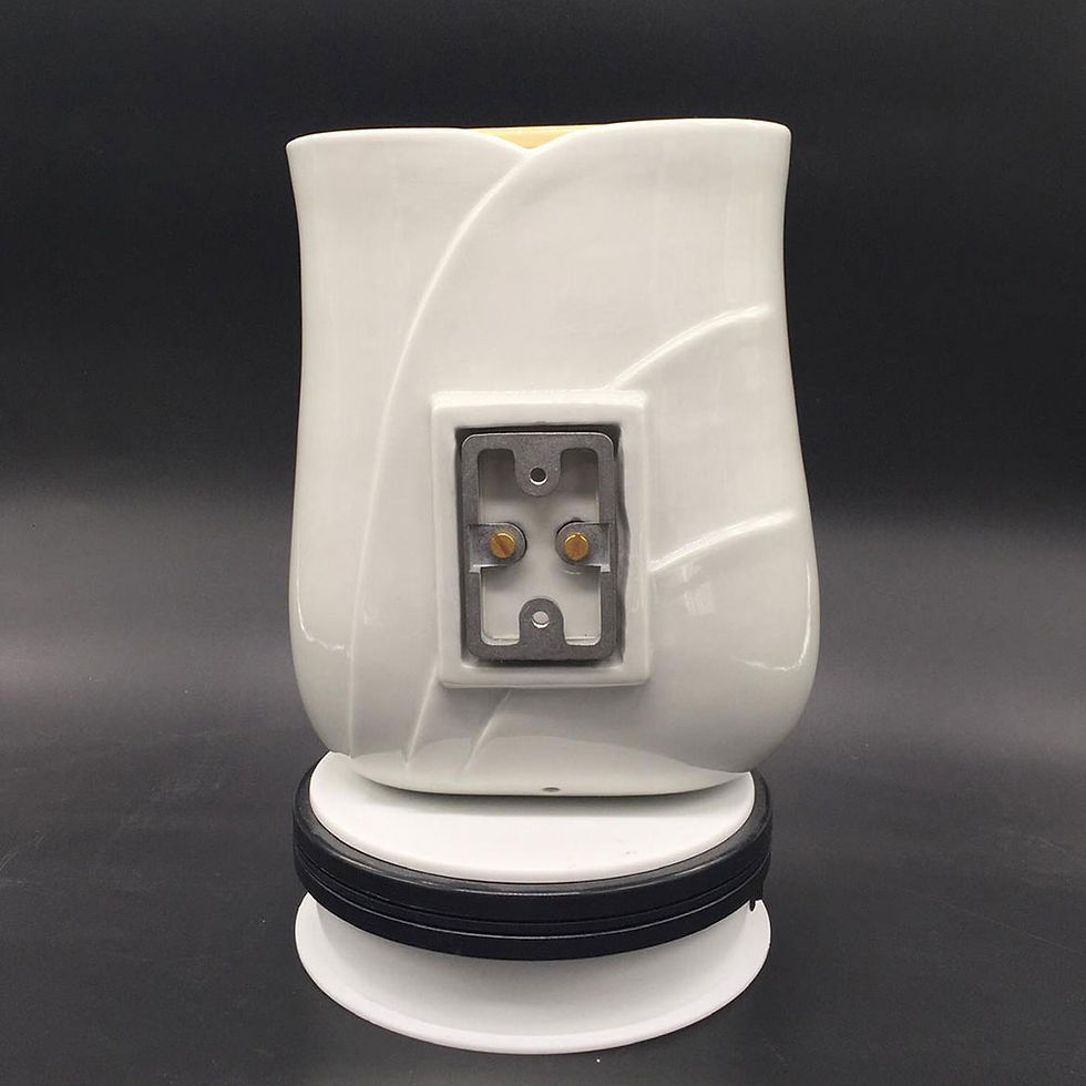 Thumbnail: Vaso e lume in porcellana serie Floris