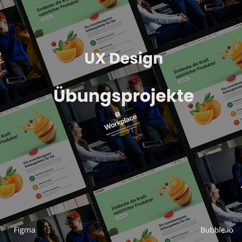 Übungsprojekte im UX Design