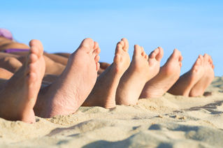 Cuidados de los pies en verano