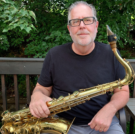 Derek Cochrane, tenor sax, Tuesday Night Band