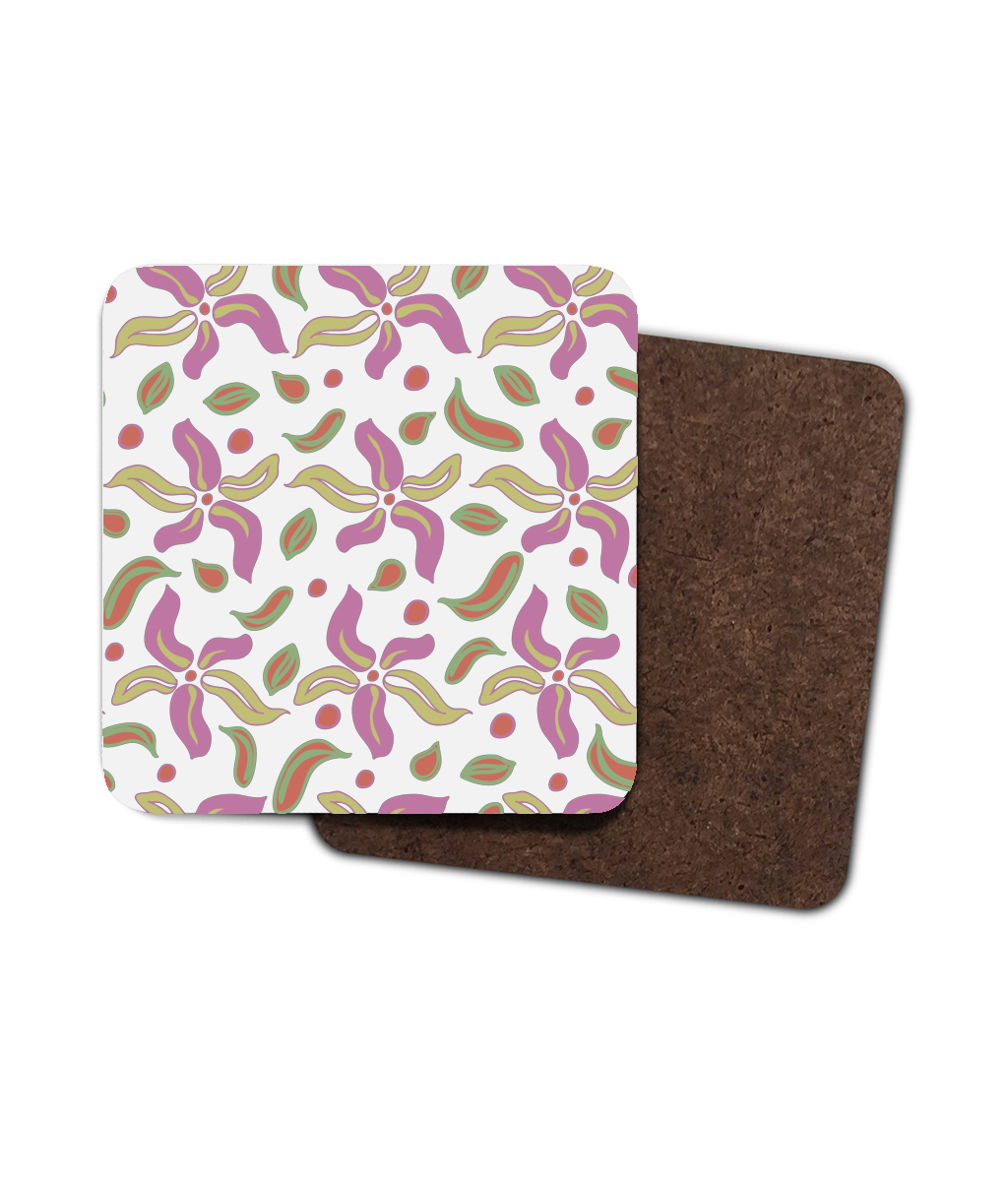 Dancing Blooms Coaster 4 pack