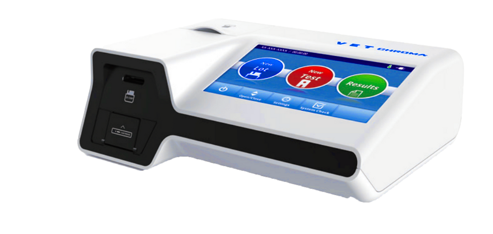 Veterinary canine progesterone machine
