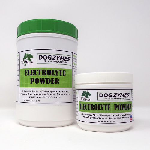 Dogzymes Electrolyte Powder complete electrolyte formula K9Reproduction