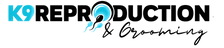 K9reproduction.com & Grooming logo
