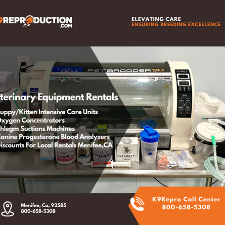Elevate Your Breeding Journey: Discover Exceptional Canine Reproduction Equipment Rentals