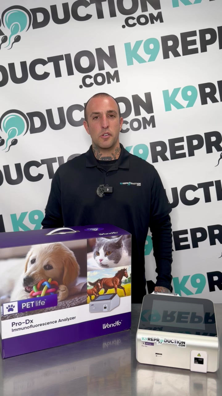 Thumbnail: Wondfo Petlife Pro DX Canine Progesterone Testing Machine Full Startup Bundle