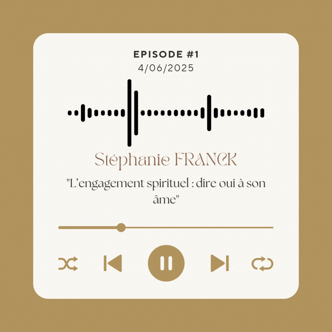 Brown Beige Aesthetic Podcast Animated Wave Audio With Music Player UI Instagram Post.gif