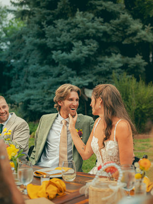 A Whimsical Barefoot Celebration at Lyons Farmette Wedding Venue