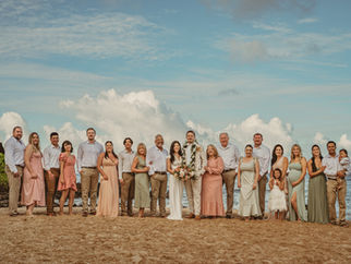 Breathtaking Intimate Wedding Ceremony at Sunrise in Hawaii
