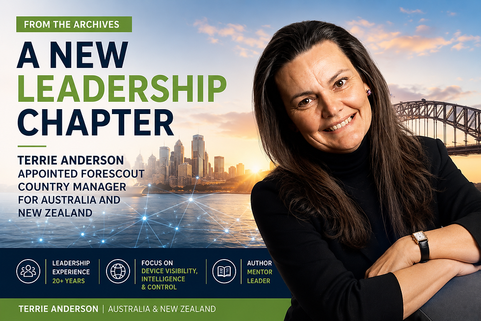 Terrie Anderson appointed Forescout Country Manager for Australia and New Zealand