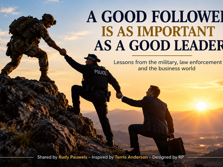 Good Followership: Why a Good Follower Is as Important as a Good Leader