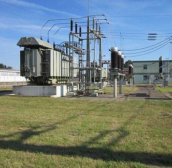 estación de la electricidad