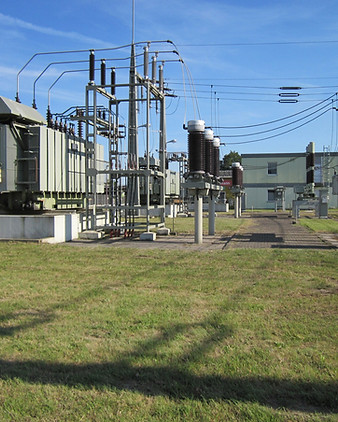 estación de la electricidad