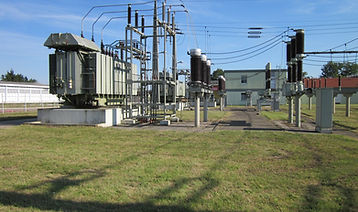estación de la electricidad