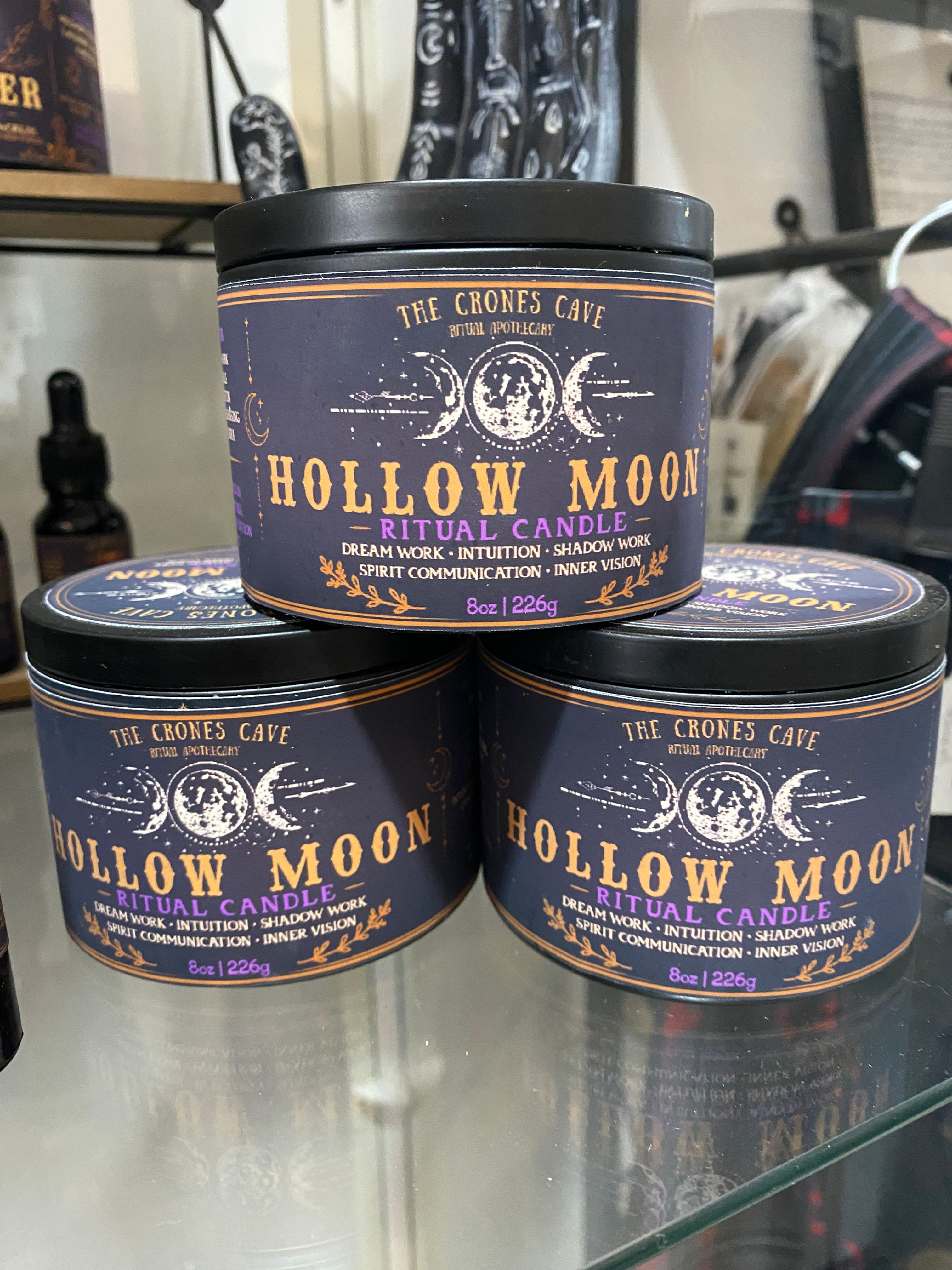 Hollowed bone collection