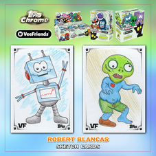 Topps Chrome VeeFriends Sketch Cards