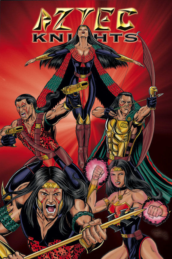 Aztec Knights by Robert Blancas