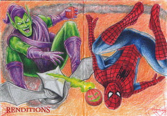 Green Goblin vs Spider-Man Renditions by Robert Blancas