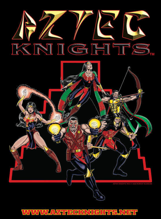 Aztec Knights by Robert Blancas