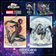 Topps Chrome Marvel Studios Sketch Cards