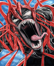 Carnage vs Venom by Robert Blancas