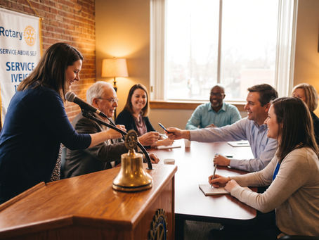 The Rotary Club Improv: Why 'Service Above Self' Is Just Good Scene Work