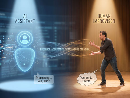 Eight Hours of AI Improv: What AI Can Teach Us About Being Present