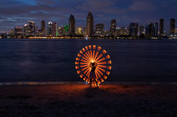 Light painting Coronado 1