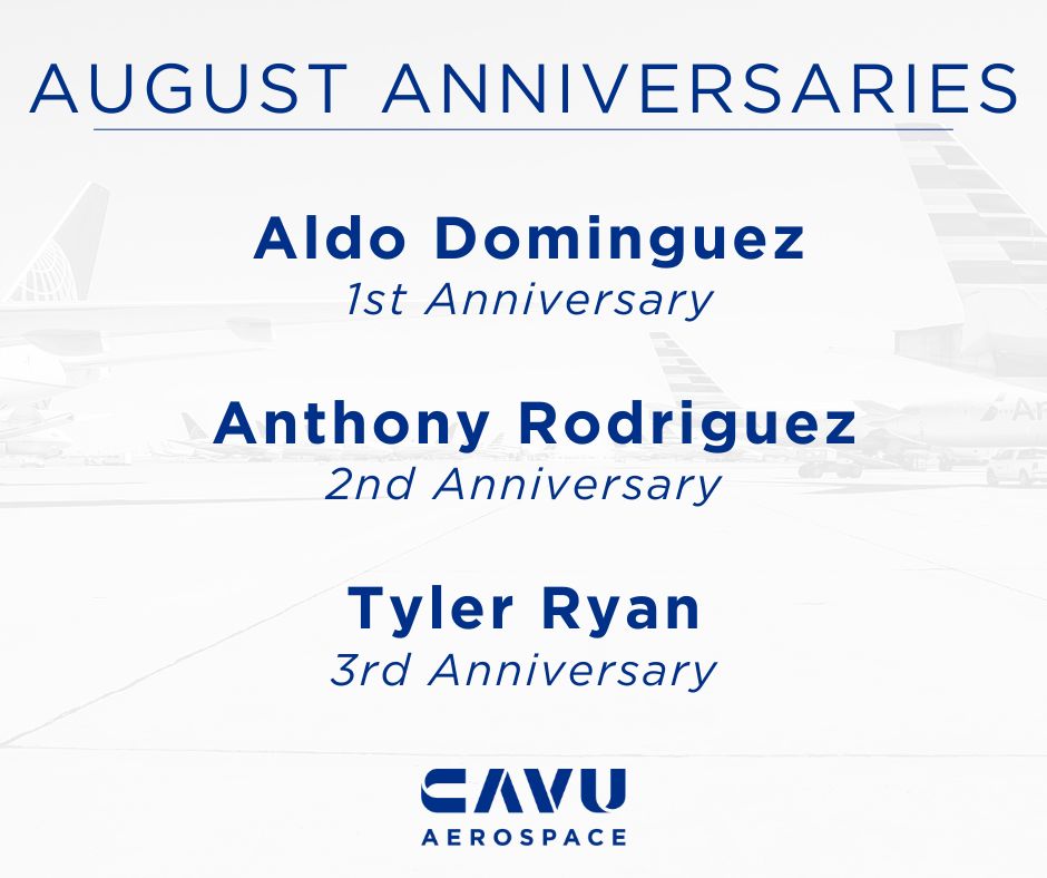 Updates at CAVU Aerospace: Celebrations, Soaring Aircraft, and Sales ...