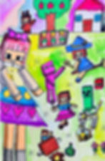 rainbow tree art studio