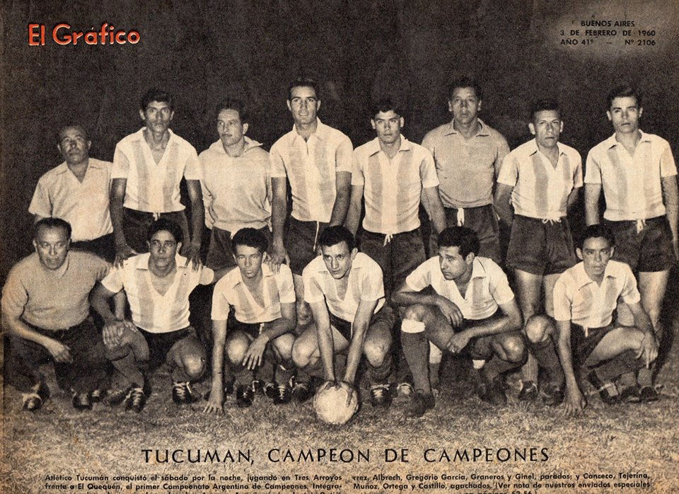 Hace 59 años El Decano se consagraba "Campeón de Campeones de la República Argentina"