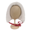 Thumbnail: Neve Fur Pixie Bonnet with Red Velvet Ties