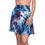 Thumbnail: Blue Tie-Dye Women's Skater Summer Outfit, Casual Skirt, Unique Gift for Her