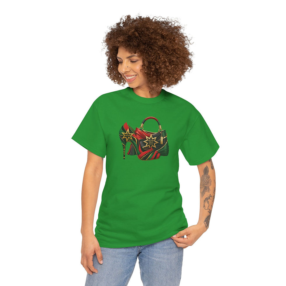 Thumbnail: Juneteenth 1865 Freedom Forever Unisex Heavy Cotton T-Shirt