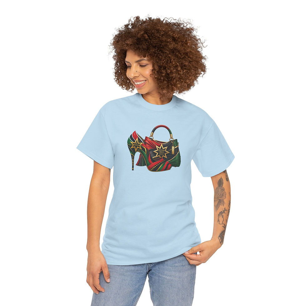 Thumbnail: Juneteenth 1865 Freedom Forever Unisex Heavy Cotton T-Shirt